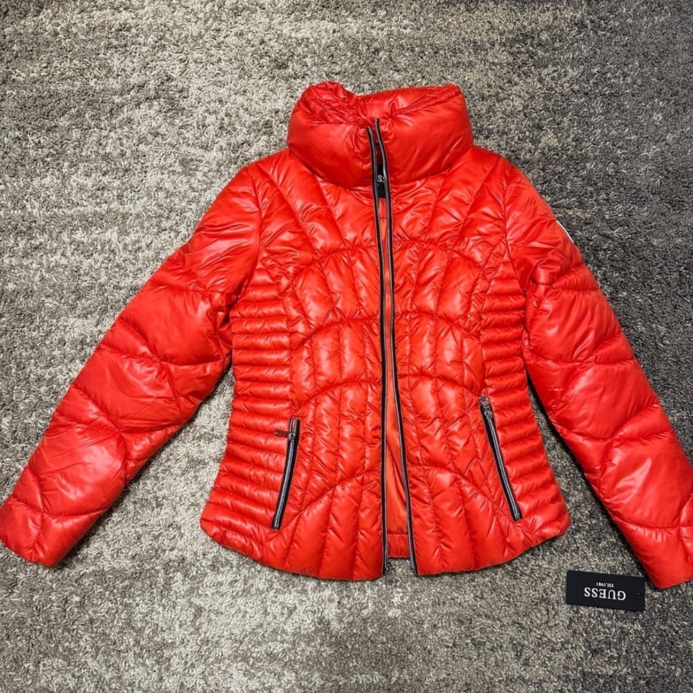 Guess quilted puffer jacket